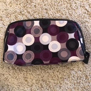 Coach makeup bag